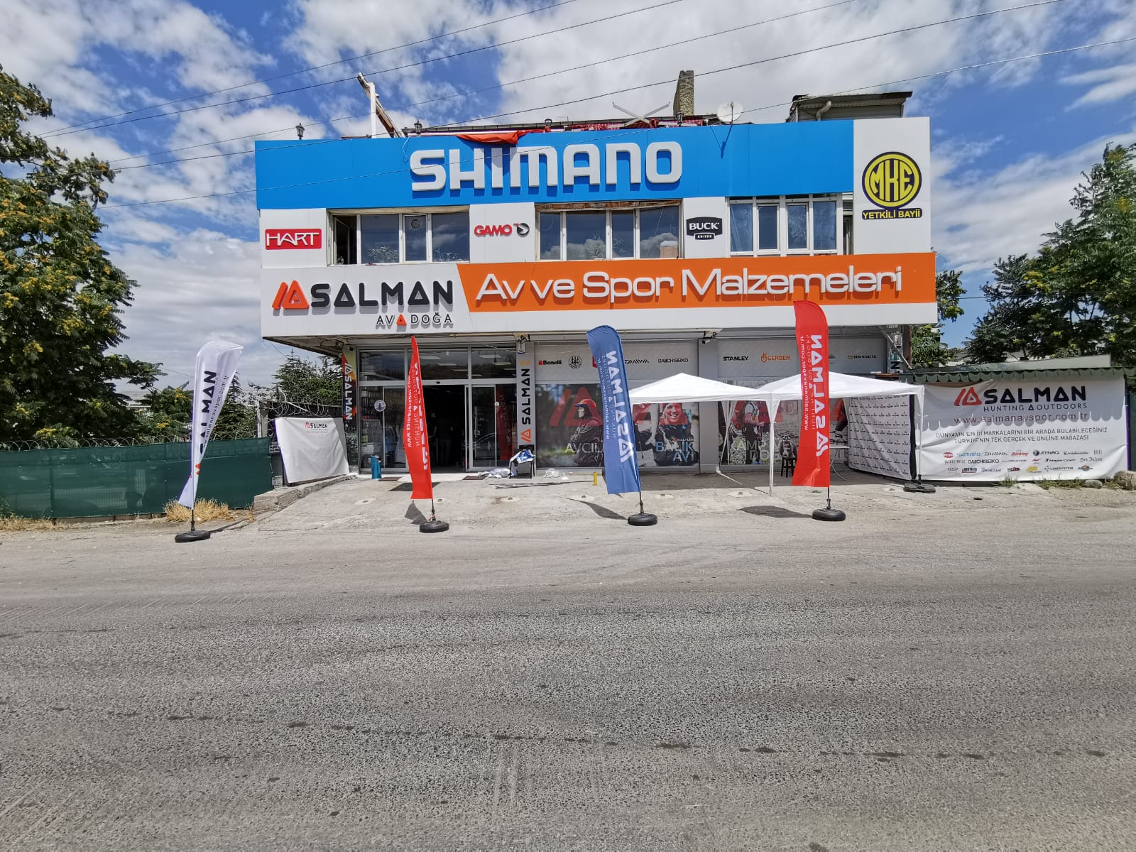 salman av ve spor malzemeleri